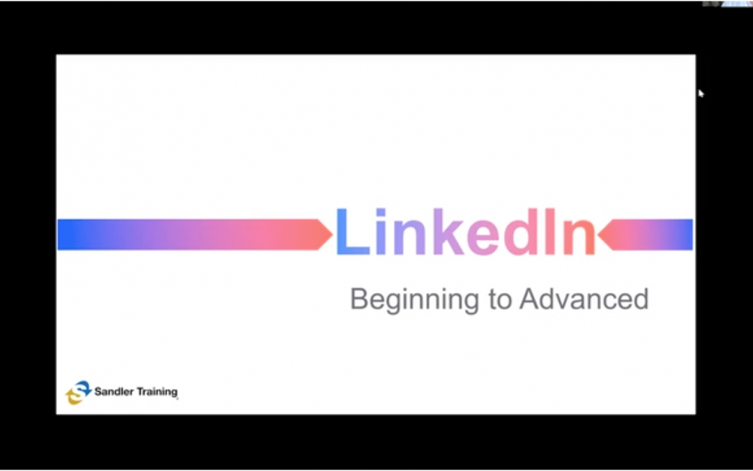 LinkedIn with David Inman – Sandler